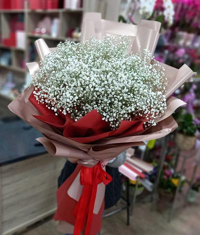 Букет цветов из: Гипсофила в Сысерти