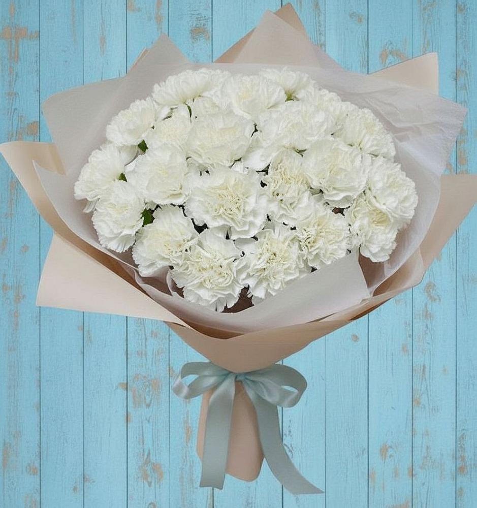 Букет цветов из: Гвоздики в Сысерти