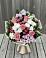 Букет цветов из: Альстромерии, Гвоздики, Розы и Хризантемы в Сысерти
