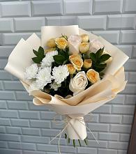 Букет цветов из:  Розы и Хризантемы #REPLACE_PRED# Сысерти