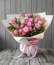 Букет Розовый кустик в Сысерти
