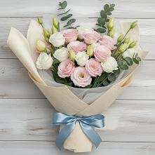 Букет цветов из:  Лизиантусы #REPLACE_PRED# Сысерти