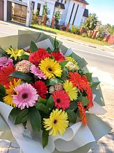 Букет цветов из:  Герберы #REPLACE_PRED# Сысерти
