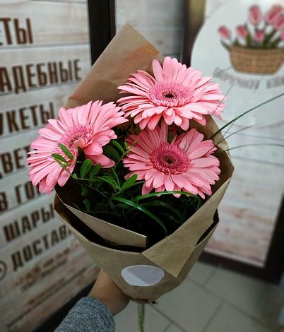 Букет цветов из: Герберы в Сысерти