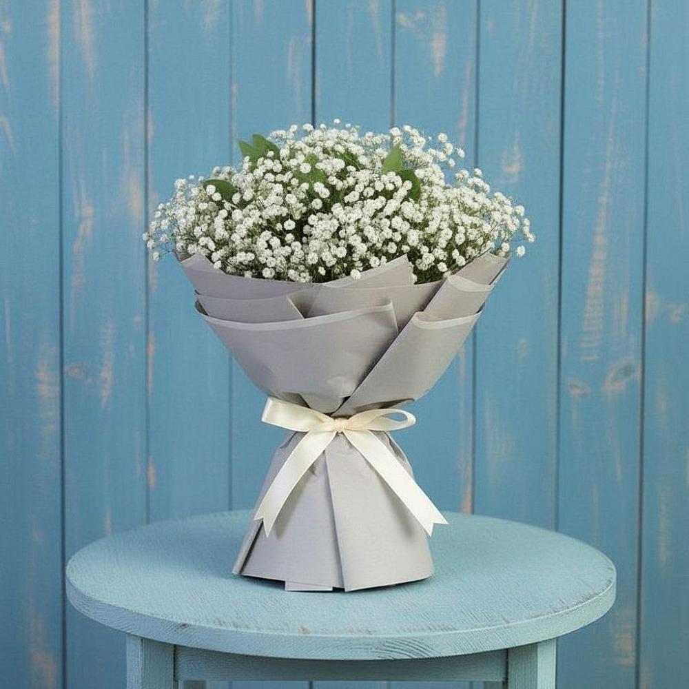 Букет цветов из: Гипсофила в Сысерти