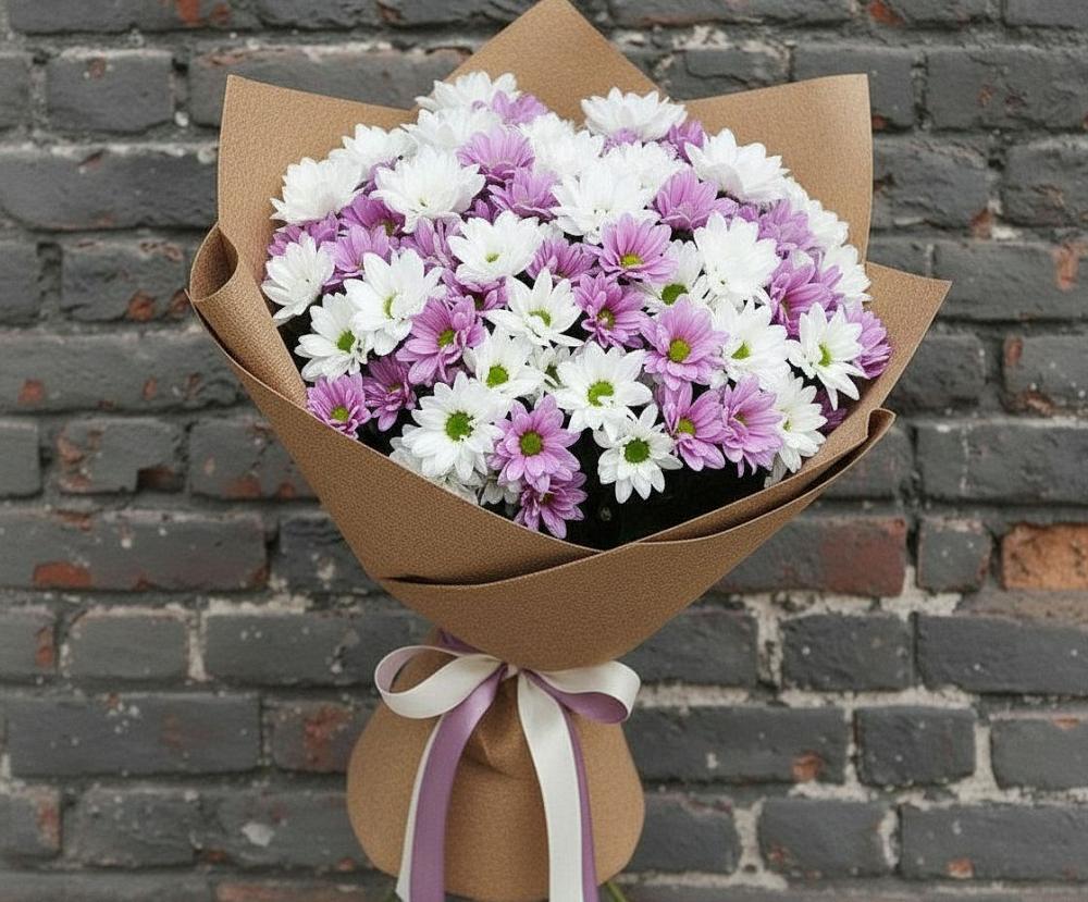 Букет цветов из: Хризантемы в Сысерти