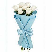 Букет 7 белых роз Проуд #REPLACE_PRED# Сысерти