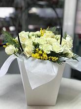 Цветочная композиция из Розы  в Сысерти