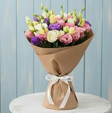 Букет цветов из:  Лизиантусы в Сысерти